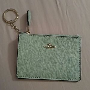 Coach slim keychain wallet